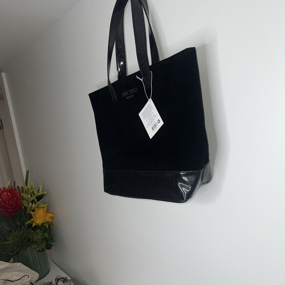 8N32/. Jimmy Choo exclusive Parfums Large tote bag NWT New - Picture 3 of 4